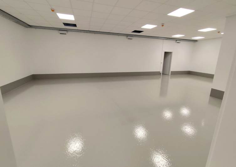 Bodenbeschichtung Trainingsräume